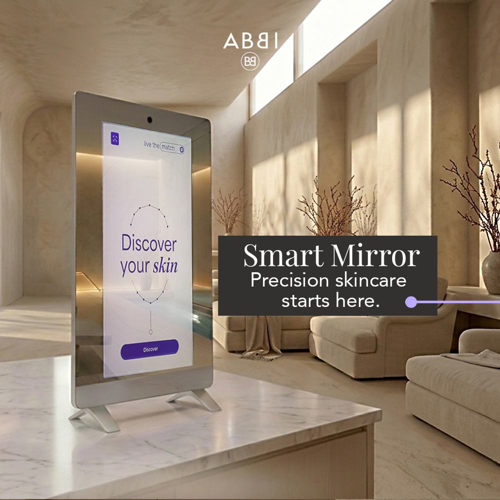 The ABBI Mirror ready to carry your brand